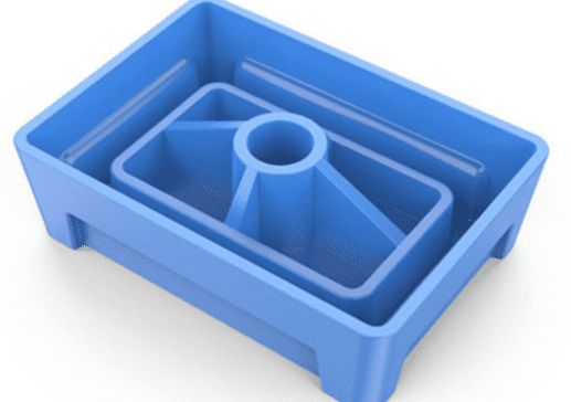 4_3d printing vs injection molding_injection molded part